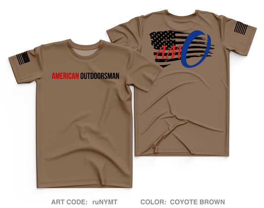 American Outdoorsman Core Men's SS Performance Tee - ruNYMT