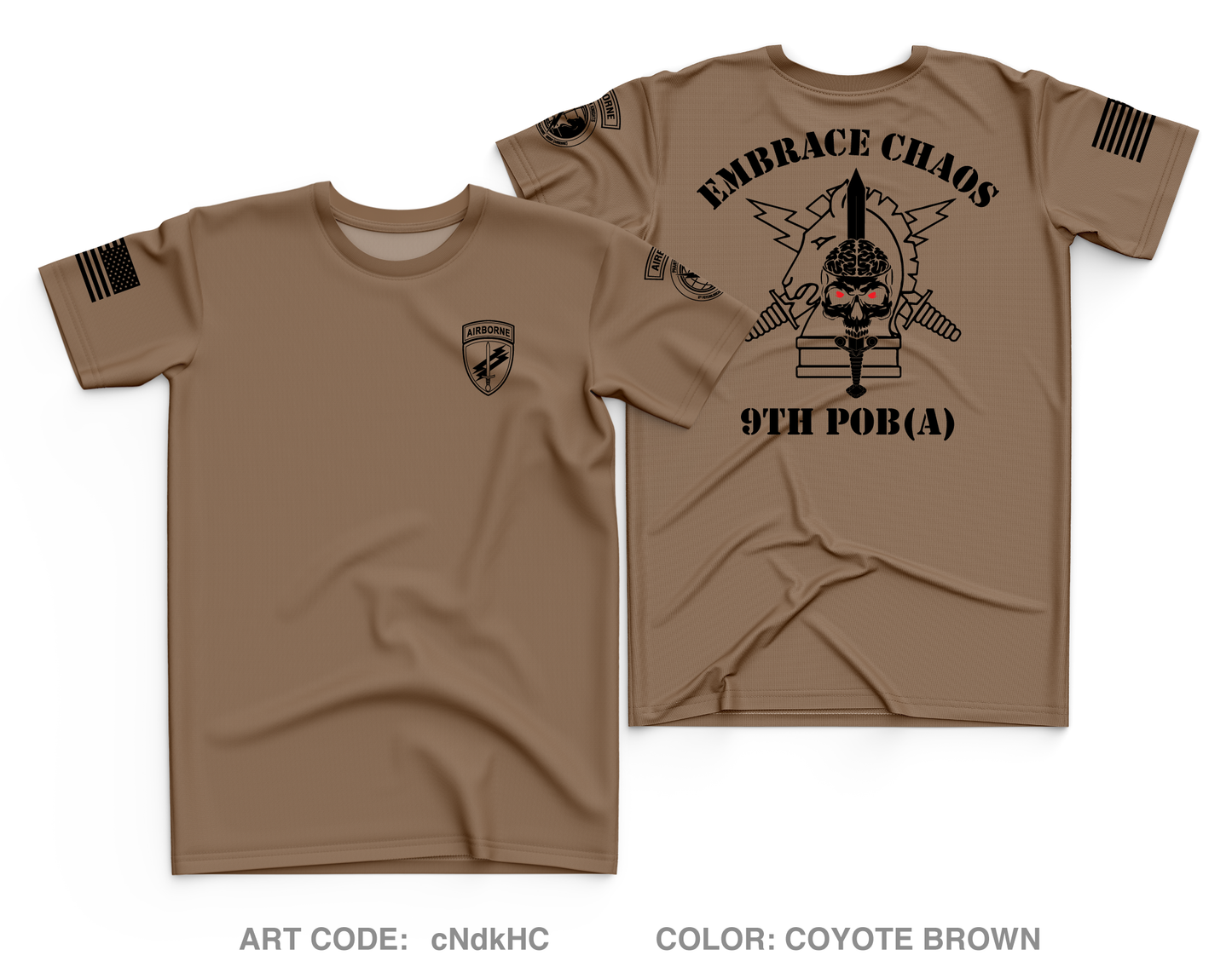 9th Psychological Operations Battalion Core Men's SS Performance Tee - cNdkHC