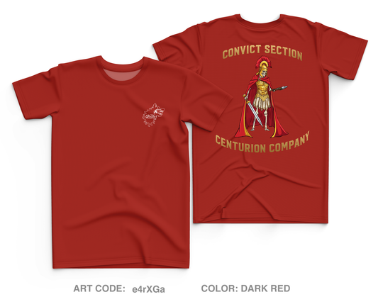 Convict Section Core Men's SS Performance Tee - e4rXGa