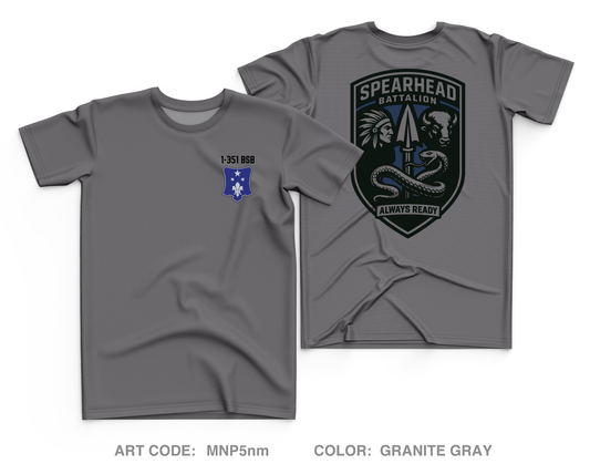 1-351 BSB Core Men's SS Performance Tee - MNP5nm