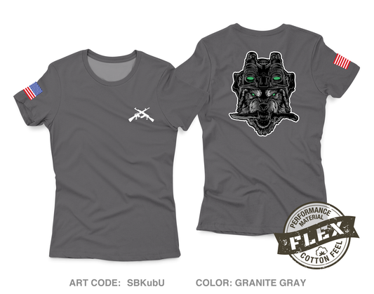 Charlie Co. 2-156 Core Women's SS Flex Performance Tee - SBKubU