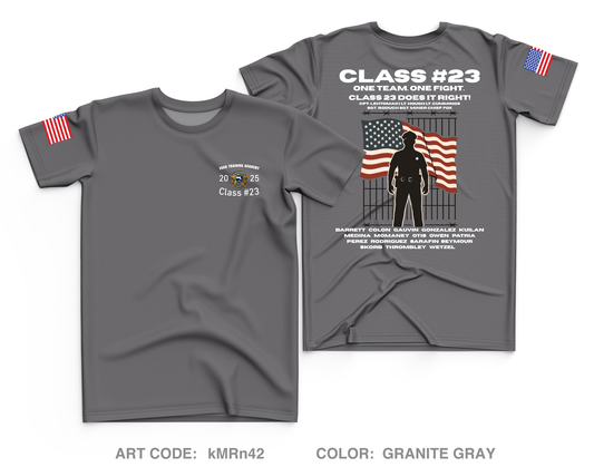 FCSO Training Academy Class #23 Core Men's SS Performance Tee - kMRn42