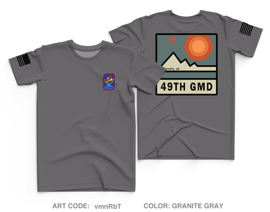 49th Missile Defense Battalion Store 1 Core Men's SS Performance Tee - vmnRbT