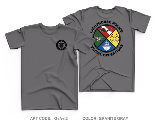 Muscogee (Creek) Nation Lighthorse Police Core Men's SS Performance Tee - GvAvt2