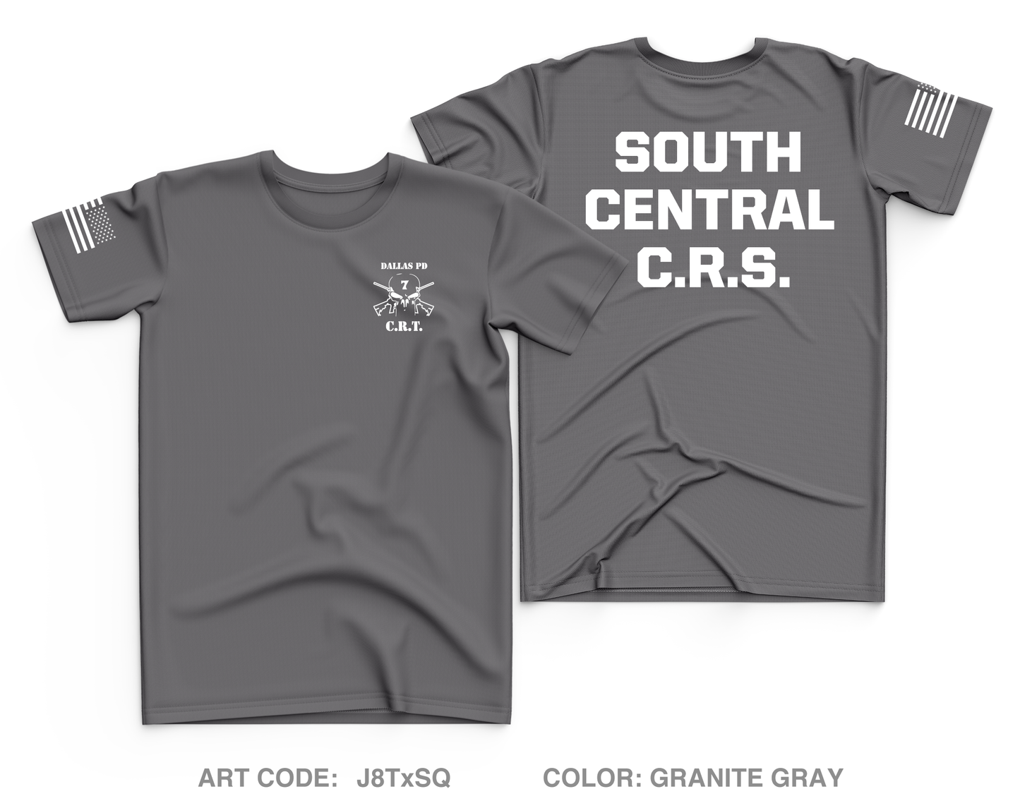 Dallas PD Store 1 Core Men's SS Performance Tee - J8TxSQ