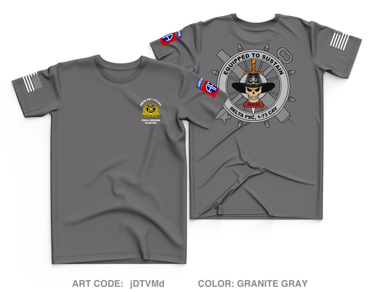DELTA FST 1-73 CAV Core Men's SS Performance Tee - jDTVMd