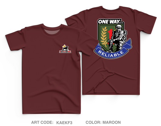 511th Quartermaster Company Core Men's SS Performance Tee - KAEKF3
