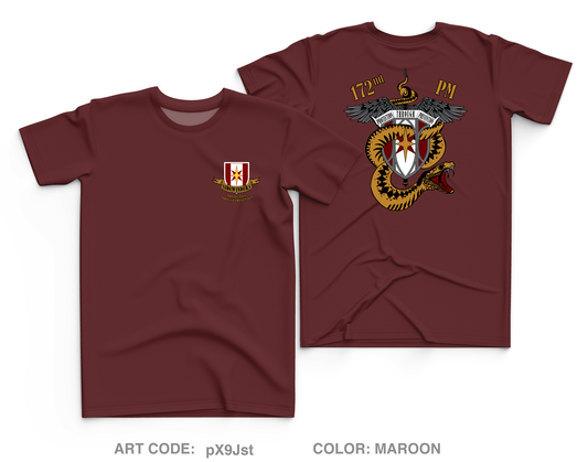 172nd Medical Detachment (PM) Core Men's SS Performance Tee - pX9Jst