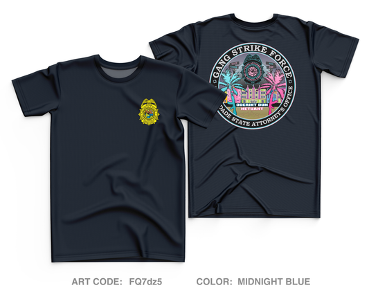 Miami Dade State Attorney - Gun Violence Unit Core Men's SS Performance Tee - FQ7dz5