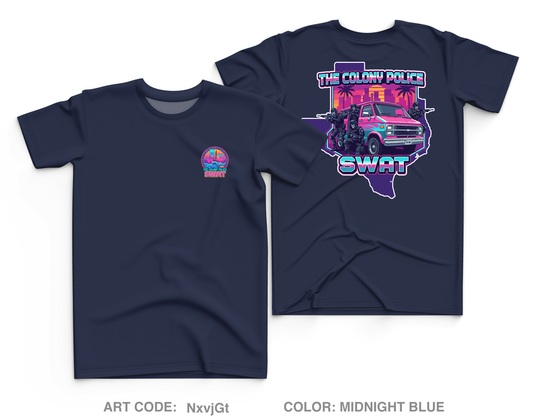 The Colony Police Dept Core Men's SS Performance Tee - NxvjGt