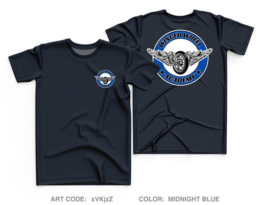 Winged wheel academy Core Men's SS Performance Tee - xVKjzZ