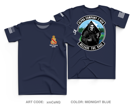 Alpha Company, 2D BSB Core Men's SS Performance Tee - xmCeNQ