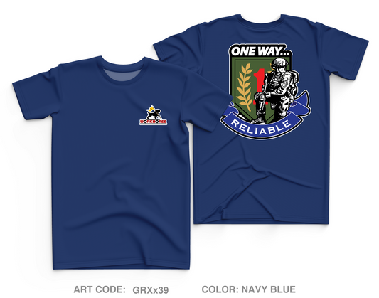 511th Quartermaster Company Core Men's SS Performance Tee - GRXx39