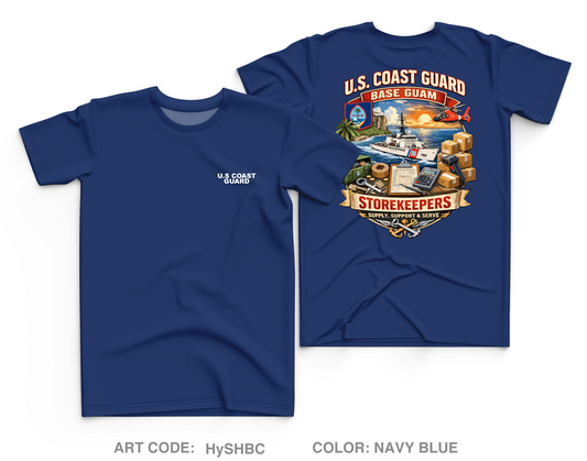 Base Guam/Storekeepers Core Men's SS Performance Tee - HySHBC