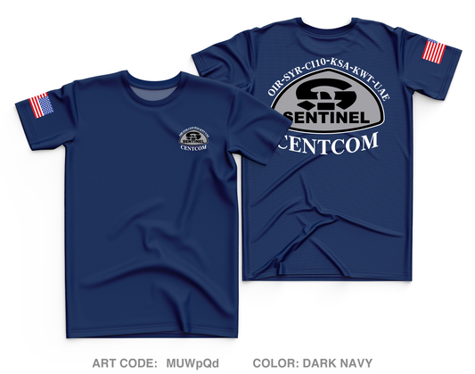 Centcom Sentinel Core Men's SS Performance Tee - MUWpQd