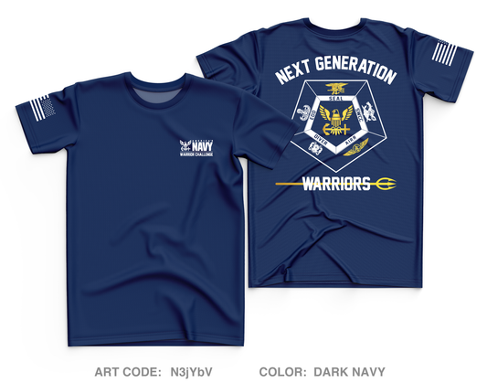 NTAG Empire State Warrior Challenge Core Men's SS Performance Tee - N3jYbV