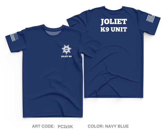 Joliet Police K9 Unit Core Men's SS Performance Tee - PC2z5K