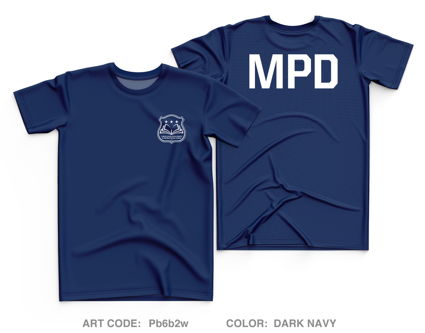 MPD Curriculum Development and Instructional Design Core Men's SS Performance Tee - Pb6b2w