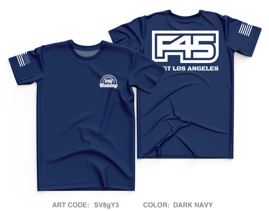 F45 Training West Los Angeles Store 1 Core Men's SS Performance Tee - SV8gY3