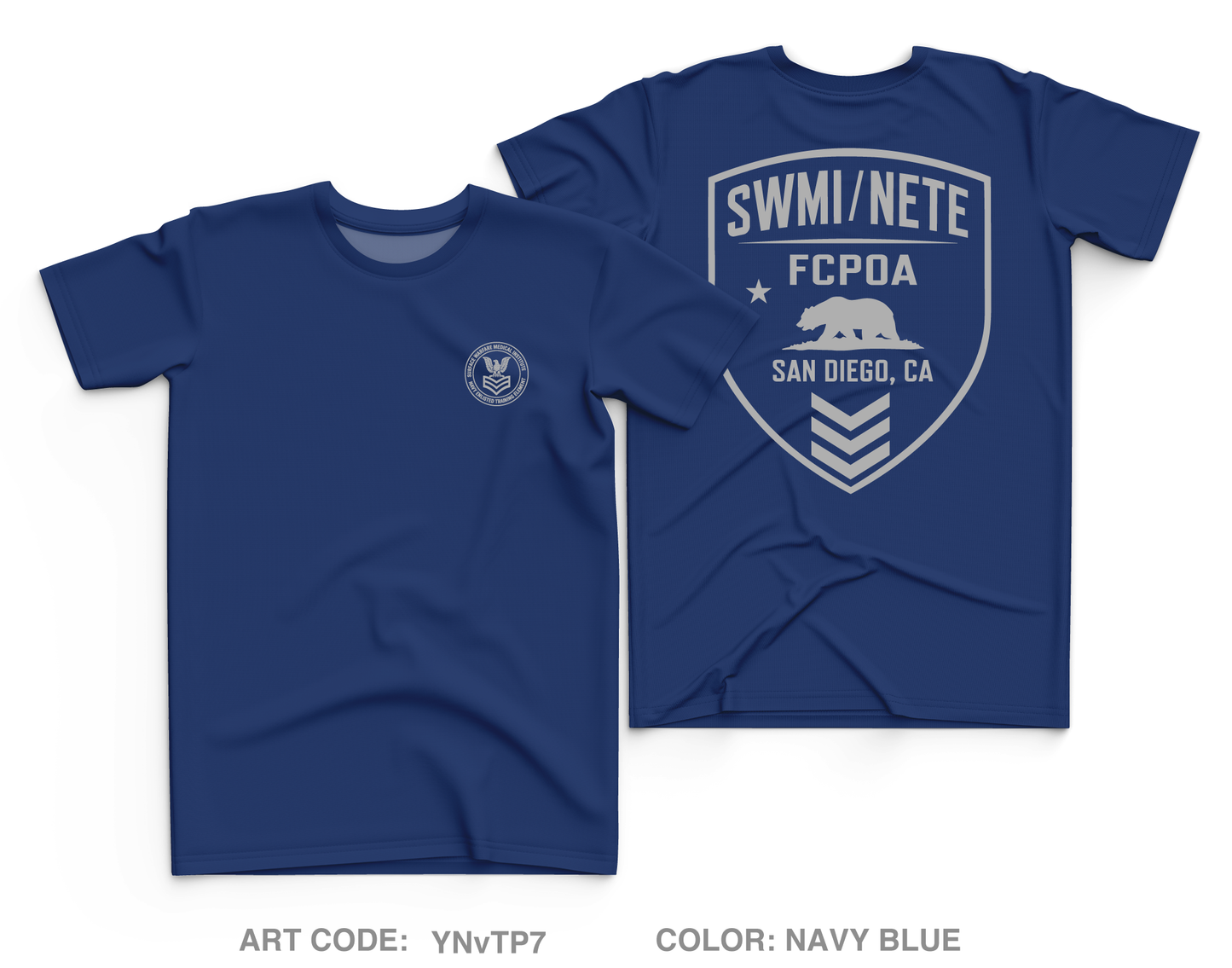 SWMI/NETE FCPOA Core Men's SS Performance Tee - YNvTP7