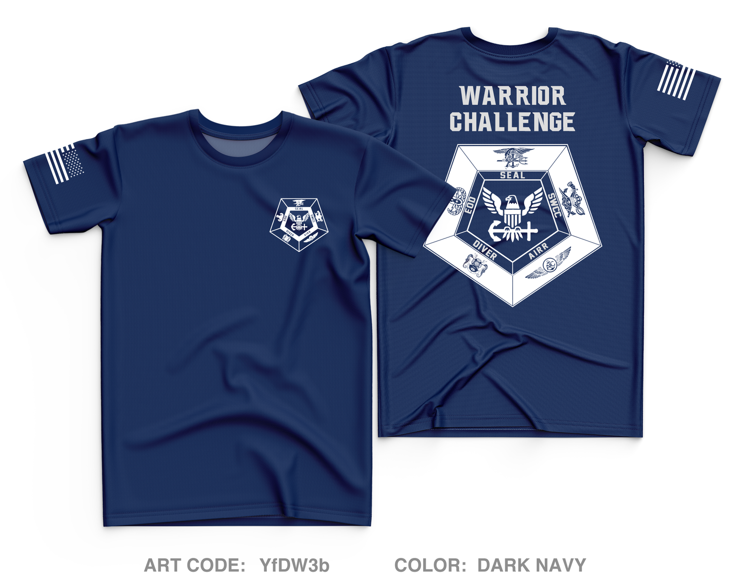 Warrior Challenge  Store 1 Core Men's SS Performance Tee - YfDW3b