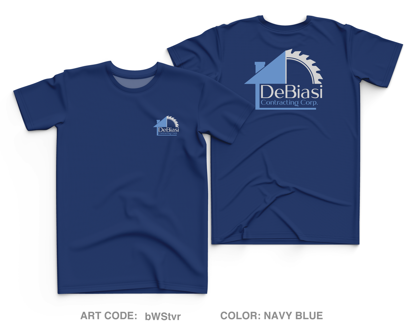 DeBiasi Contracting Corp Core Men's SS Performance Tee - bWStvr