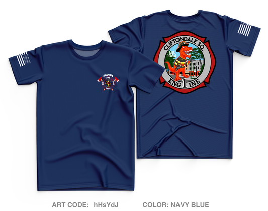 Saugus Fire Department Fundraising Collection Core Men's SS Performance Tee - hHsYdJ