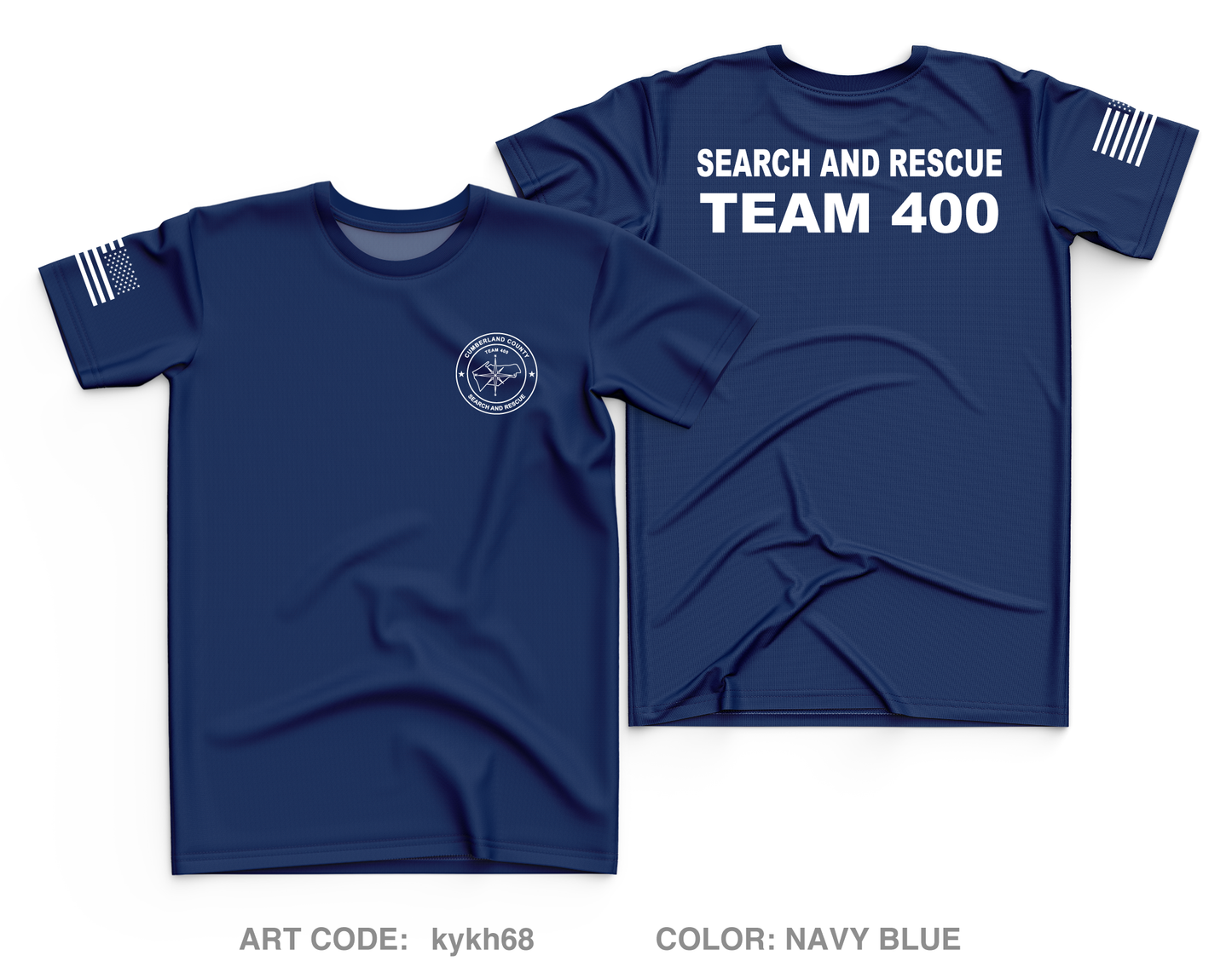 CUMBERLAND COUNTY SEARCH AND RESCUE Core Men's SS Performance Tee - kykh68