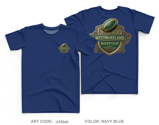 Westmoreland Rugby Club Core Men's SS Performance Tee - n24bet
