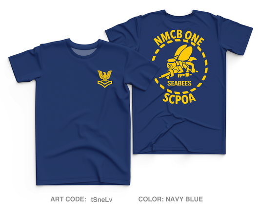 NMBC 1 SCPOA Core Men's SS Performance Tee - tSneLv