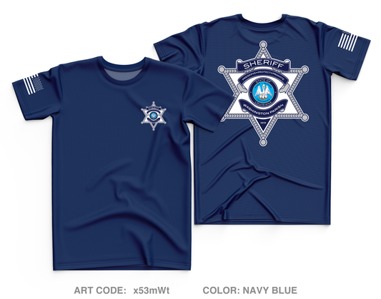Washington Parish Sheriff’s Office Core Men's SS Performance Tee - x53mWt