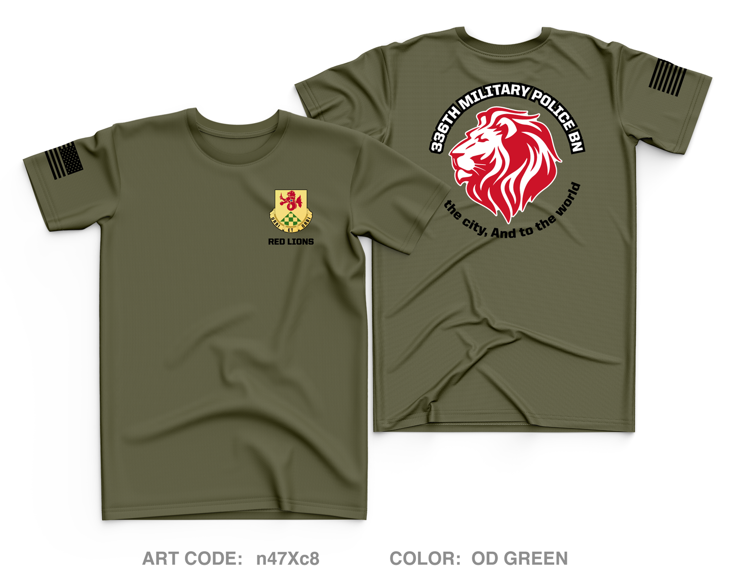 336th Military Police BN Core Men's SS Performance Tee - n47Xc8