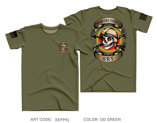 Hanford patrol SRT Store 2 Core Men's SS Performance Tee - XEPPKj