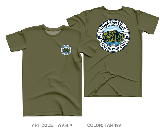 Hawaiian Trail and Mountain Club (HTMC) Core Men's SS Performance Tee - Yc5eLP