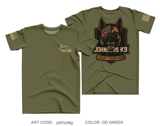 Johnsons K9 Core Men's SS Performance Tee - qWGzMg