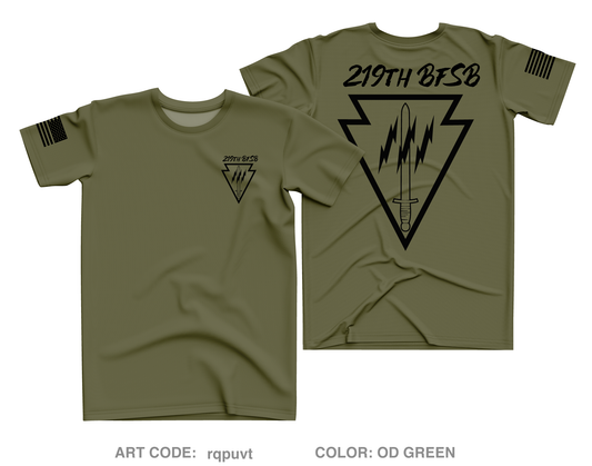 219th Battlefield Surveillance Brigade Core Men's SS Performance Tee - rqpuvt