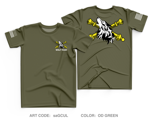 Wolf Team, OPS GRP, NTC Store 1 Core Men's SS Performance Tee - saGCUL