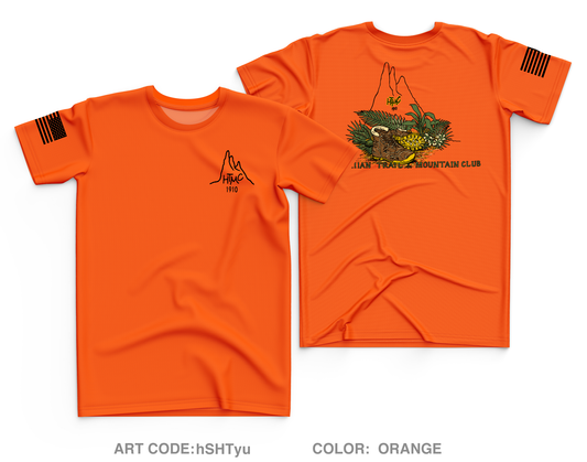 Hawaiian Trail and Mountain Club (HTMC) Core Men's SS Performance Tee - hSHTyu