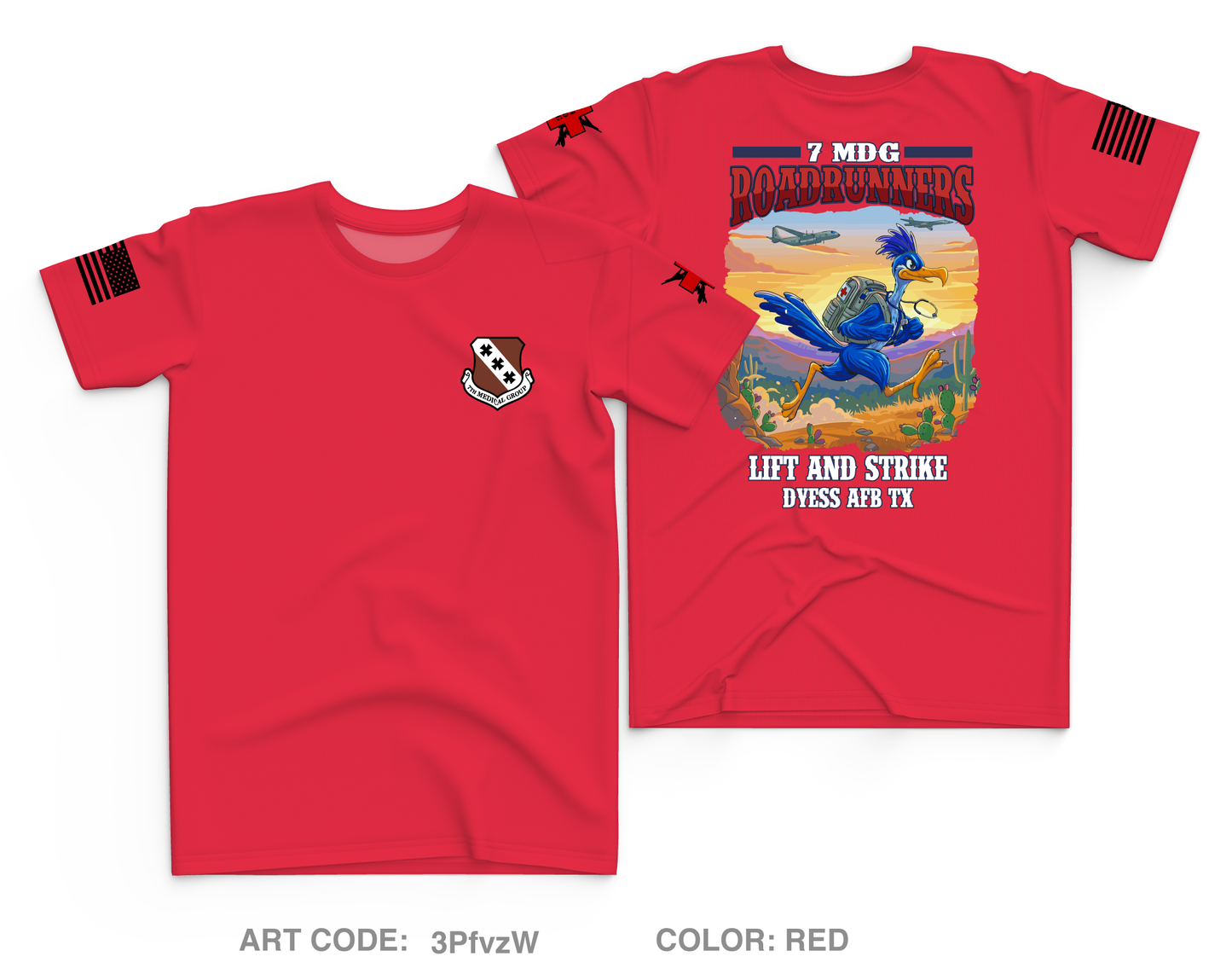 7 MDG Roadrunners Fundraising Collection Core Men's SS Performance Tee - 3PfvzW