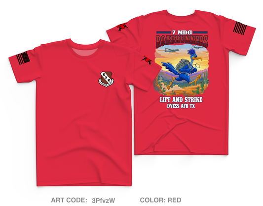 7 MDG Roadrunners Fundraising Collection Core Men's SS Performance Tee - 3PfvzW