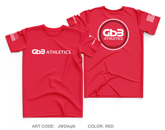 GB3 Athletics Core Men's SS Performance Tee - JWDAqN