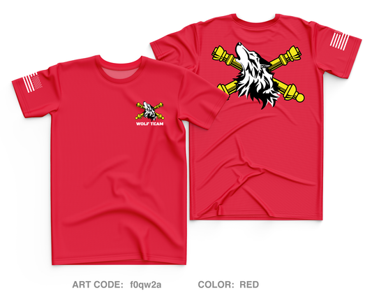 Wolf Team, OPS GRP, NTC Store 1 Core Men's SS Performance Tee - f0qw2a
