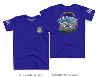 327th Airlift Squadron Core Men's SS Performance Tee