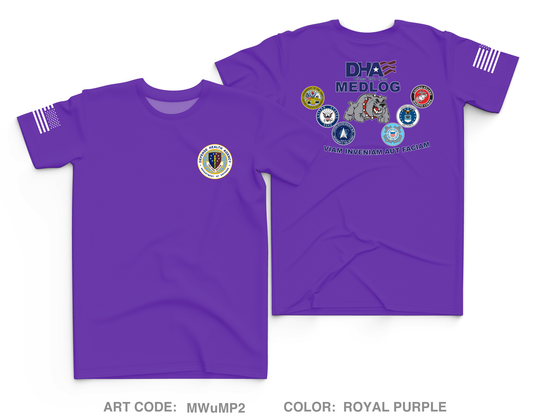 DHA J4 Fundraising Collection Core Men's SS Performance Tee - MWuMP2