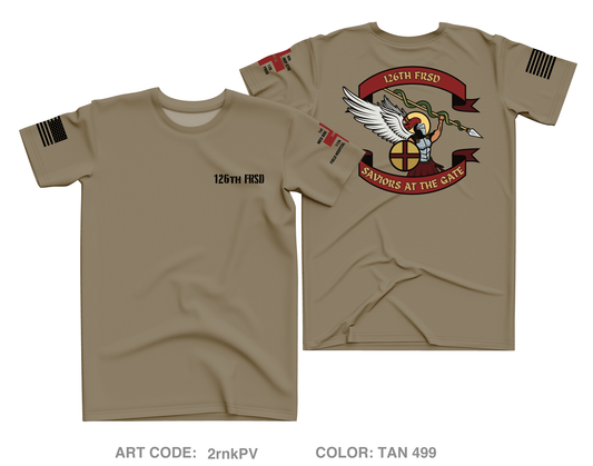 126th FRSD Core Men's SS Performance Tee - 2rnkPV