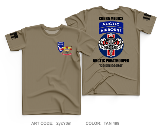 Cobra Medics 725 BSB Core Men's SS Performance Tee - 2yxY3m