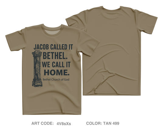Bethel CoG Lighthouse Store Fundraising Collection Core Men's SS Performance Tee - 4V8sXs