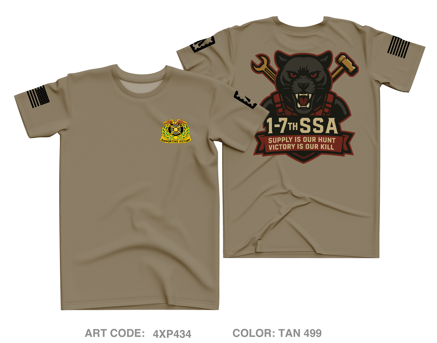 108TH ADA Core Men's SS Performance Tee - 4XP434