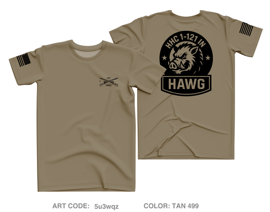HHC/1-121 IN Core Men's SS Performance Tee - 5u3wqz