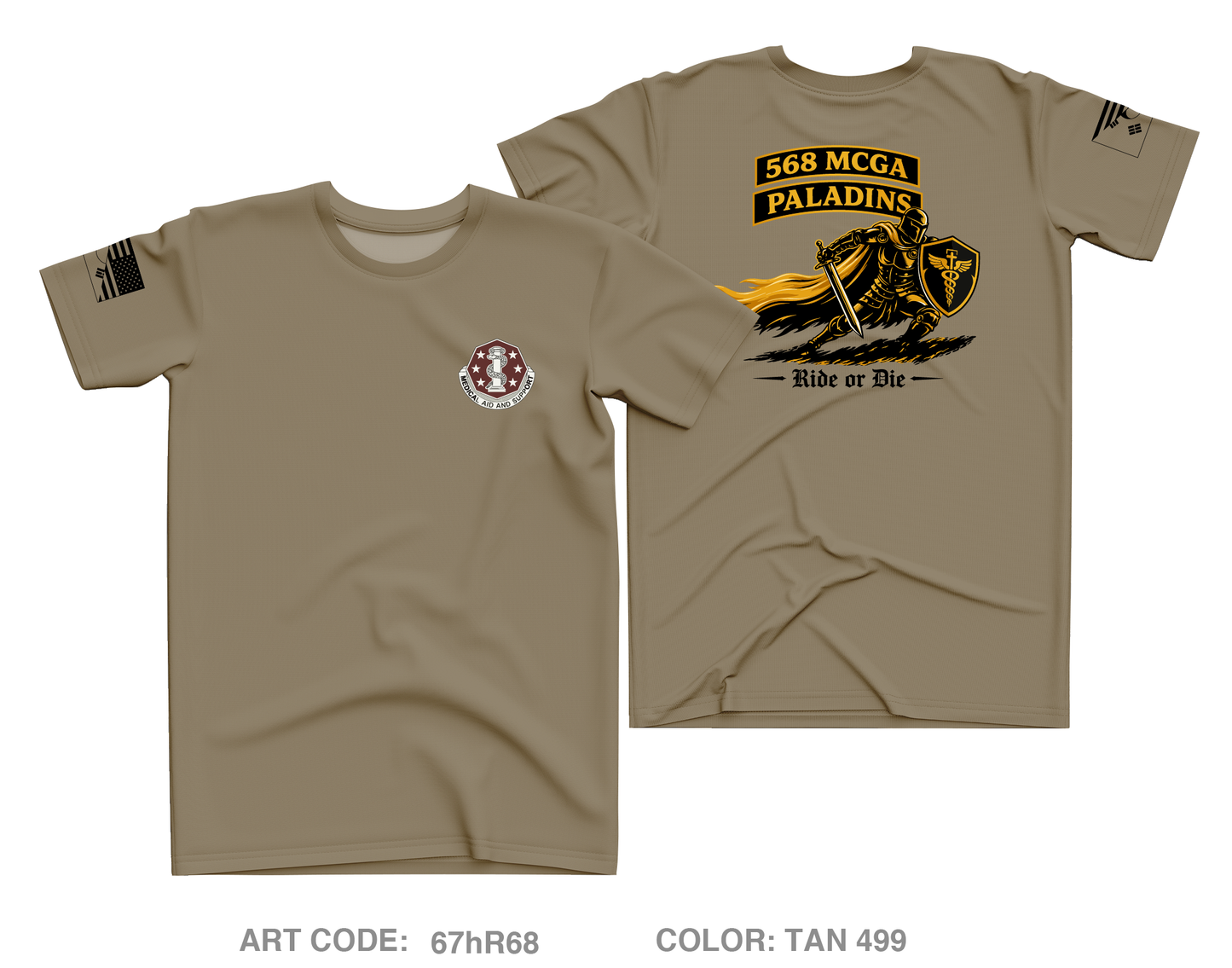 568 MCGA Paladins Core Men's SS Performance Tee - 67hR68